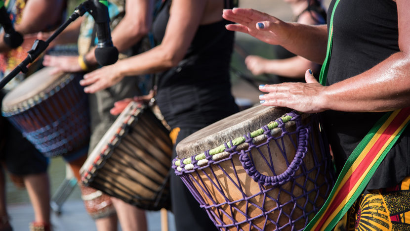 African Drums and Art Crafts Saikou Kensington Market Dundas St West Toronto Canada Shop Workshops Lessons Classes Masks Furniture Fabric Drum Circles Crafts Performances Shows Entertainment